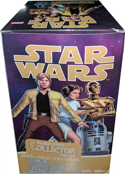 Star Wars Icons Micro Comic Factory Sealed Box featuring original trilogy characters