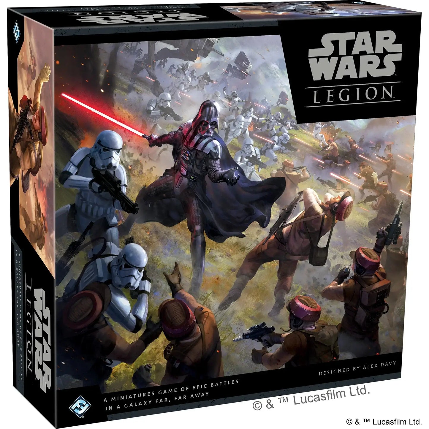 Star Wars Legion Core Set box with epic battle artwork from the Star Wars universe