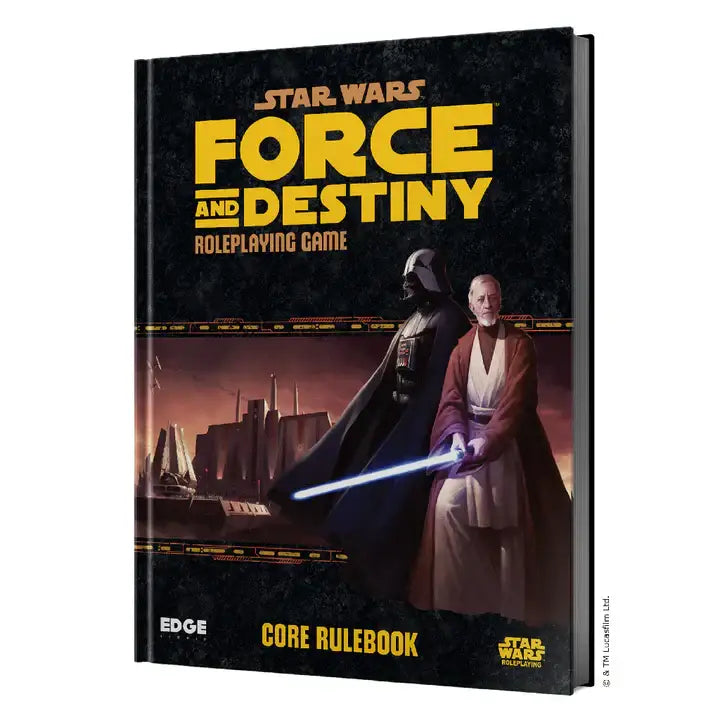 Star Wars Roleplaying Game Force and Destiny core rulebook for immersive gameplay