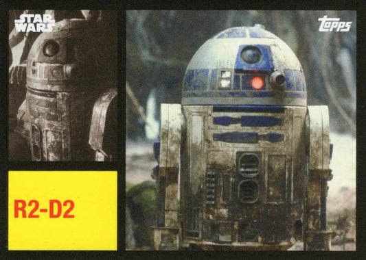 R2-D2 from Star Wars featured in 1962 Topps Football trading card #54