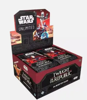 Star Wars Unlimited Twilight of the Republic Booster Box for trading card game fans