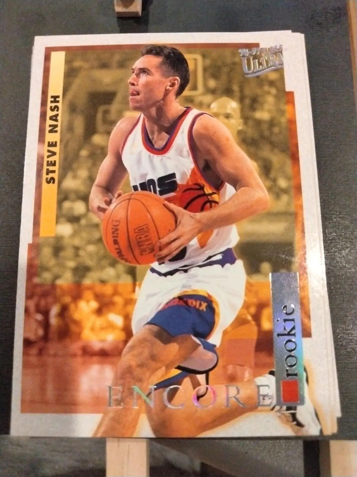 Steve Nash 1996-97 Ultra #273 card featuring the Phoenix Suns rookie star