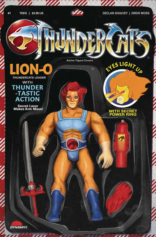 Lion-O Action Figure from ThunderCats in original packaging with accessories on Third Earth