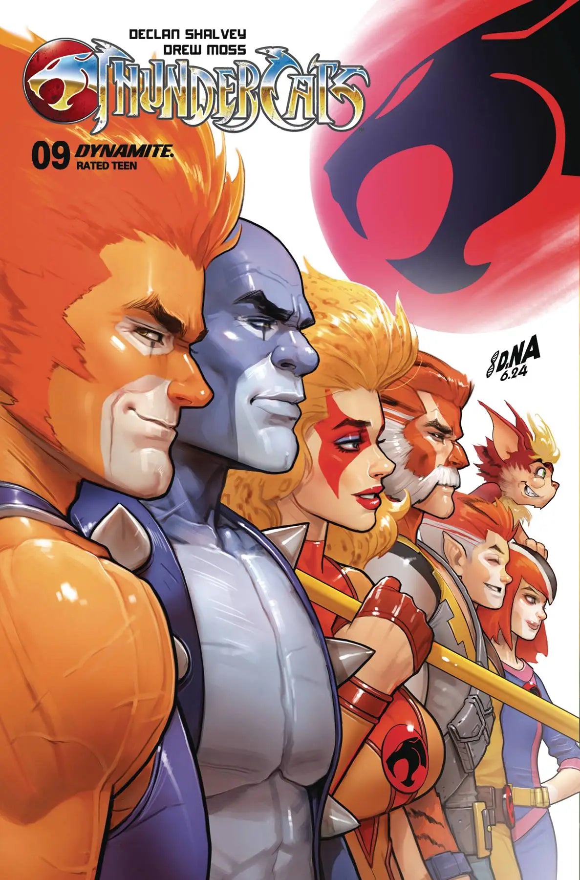 ThunderCats #9 comic book cover showcasing characters, perfect for trading cards fans