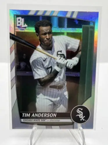 Tim Anderson SP 2023 Topps Big League Rainbow Foil Card #216 White Sox коллекция