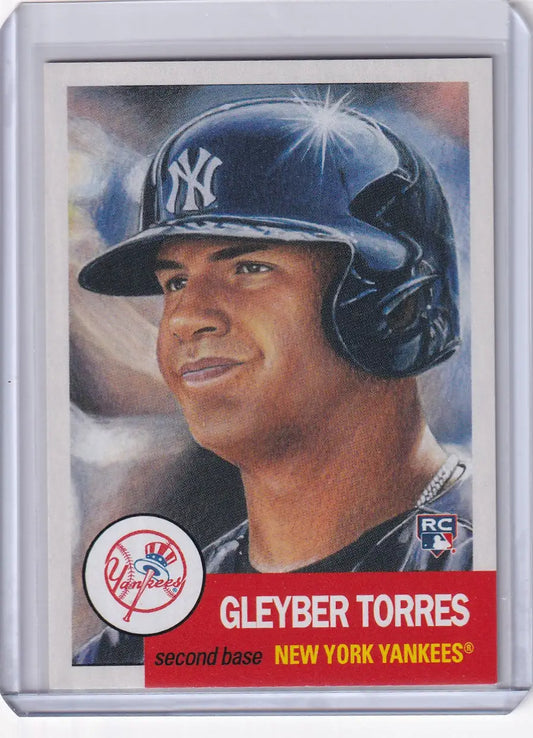 Gleyber Torres New York Yankees card from Topps Baseball Living Set #34