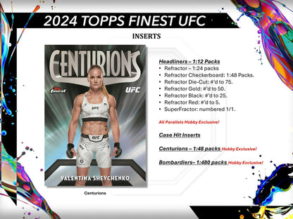 2024 Topps UFC Finest Hobby Box