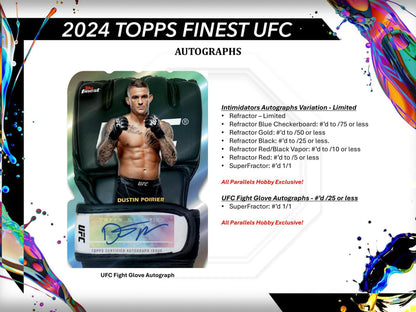 2024 Topps UFC Finest Hobby Box