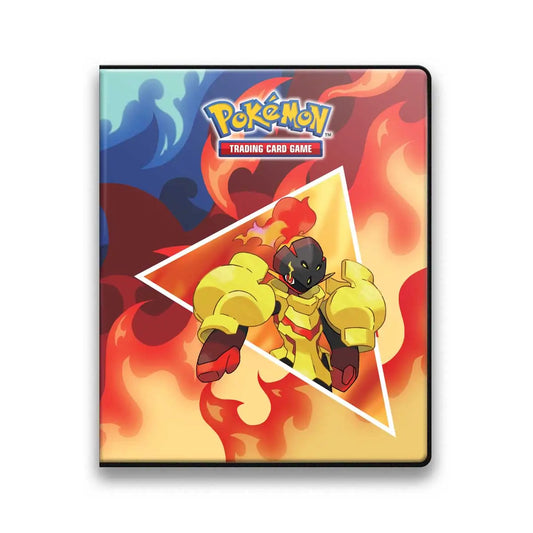 Typhlosion artwork on Ultra PRO binder for standard size cards in Pokemon collection