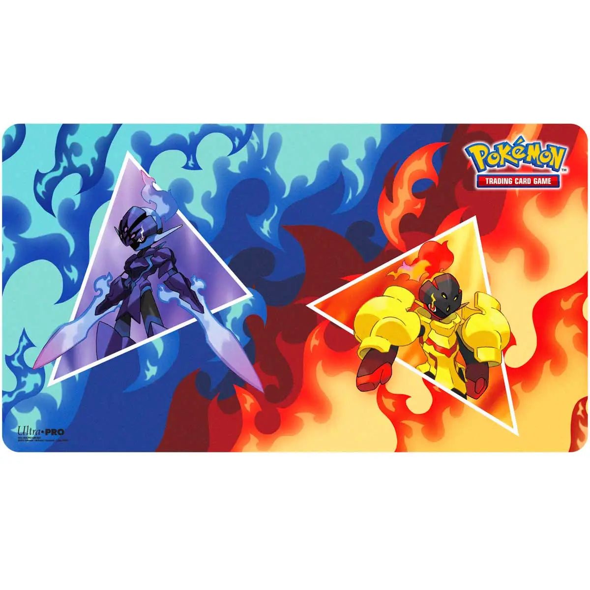 Ultra PRO Playmat featuring Mewtwo and Charizard for trading cards enthusiasts