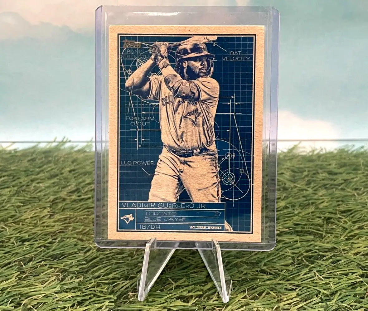 Vladimir Guerrero Jr. 2024 Topps Superstar Blueprint card for Toronto Blue Jays fans