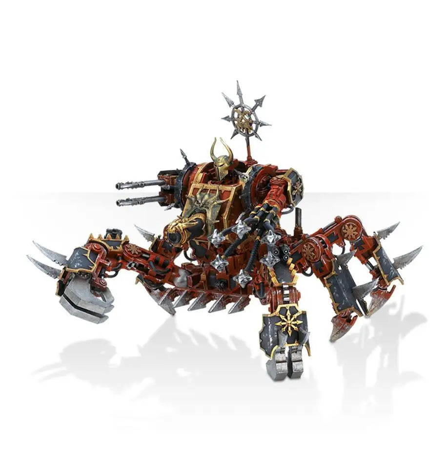 Mechanical War Machine with spikes and guns for Warhammer 40k Chaos Space Marines