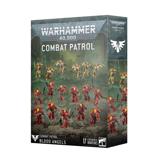 Warhammer 40K Combat Patrol Blood Angels box set with 17 Assault Intercessors models