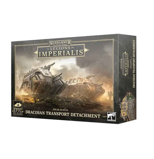 Warhammer Legions Imperialis Dracosan Transport Detachment model kit for Solar Auxilia