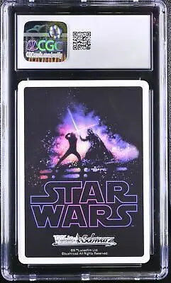 Graded Weiss Schwarz Boba Fett #S49-037 Japanese CGC 10 Star Wars collectible card