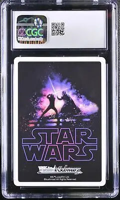 CGC-graded Weiss Schwarz Rogue Han Solo trading card from 2022 Schwarz STAR WARS