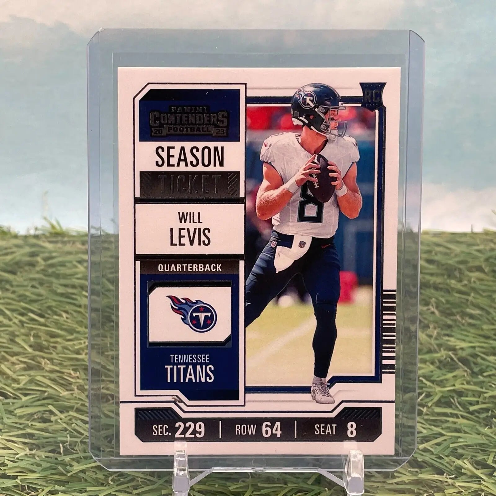 Will Levis football card from 2023 ROOKIE LOT featuring sports trading cards collection