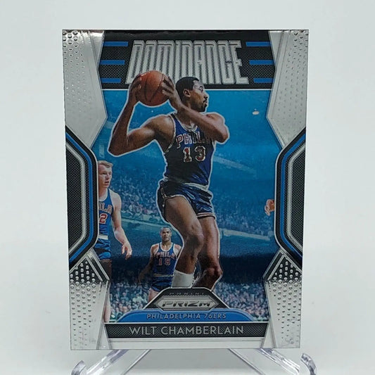 Wilt Chamberlain #26 Dominance Prizm 2018-19 Basketball Card collectible image