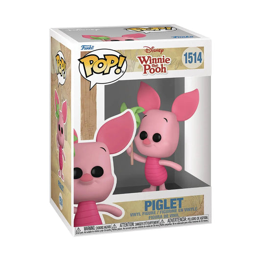 Vinyl figure of Piglet from Winnie the Pooh #1514 featuring pink ears and snout