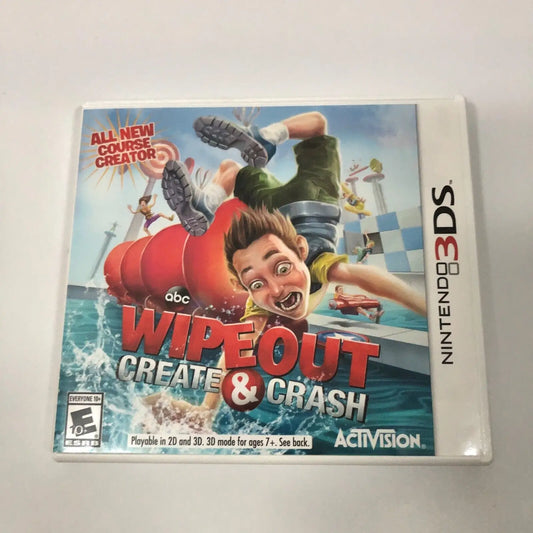 Wipeout Create & Crash Nintendo 3DS Case for the Nintendo 3DS Game without cartridge