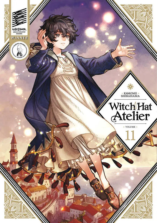 Witch Hat Atelier Graphic Novel Volume 11 with magical anime character and sparkles