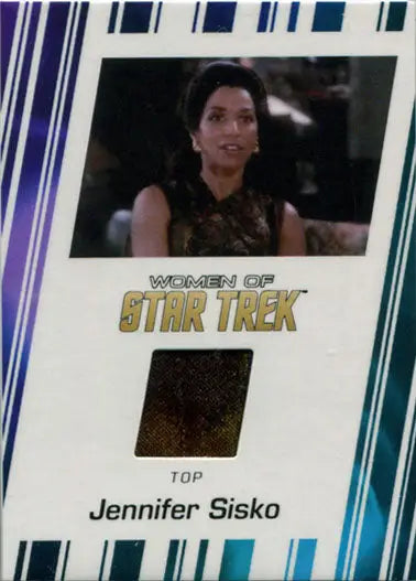 Trading card featuring Jennifer Sisko from Star Trek for Women of Star Trek collection