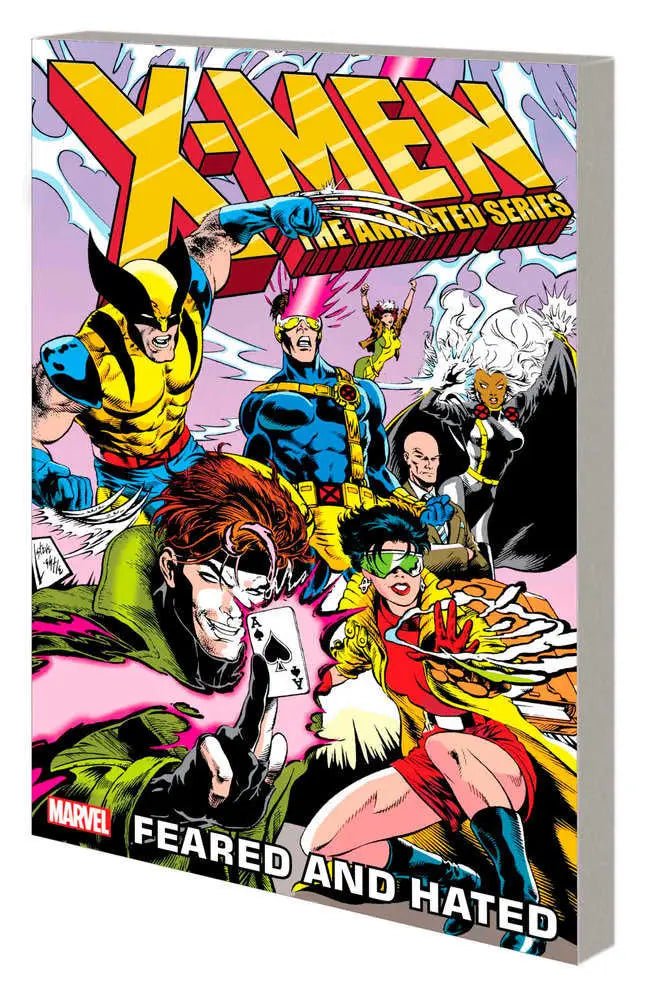 Comic book cover of X-Men: The Animated Series - Feared and Hated with dynamic characters