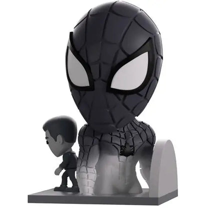 Black Spider-Man chibi bust from Marvel Comics Collection, SDCC 2024 Previews Exclusive