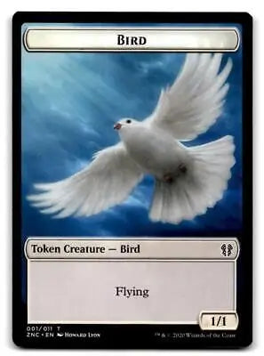 Magic: The Gathering Zendikar Rising Kor Ally Token Bird image for gameplay enhancement