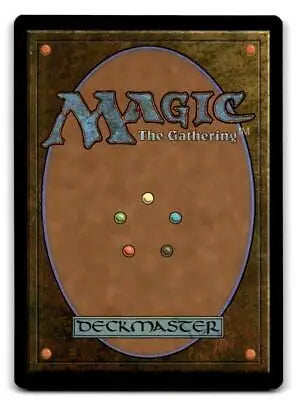 Magic: The Gathering card back for Zendikar Rising Plains trading cards display