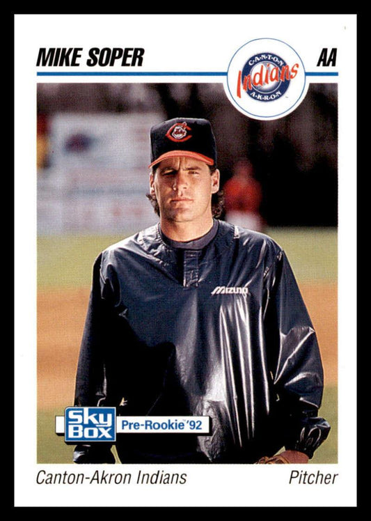 1992 Skybox AA #55 Mike Soper Canton-Akron Indians NM-MT Baseball Card - TradingCardsMarketplace.com