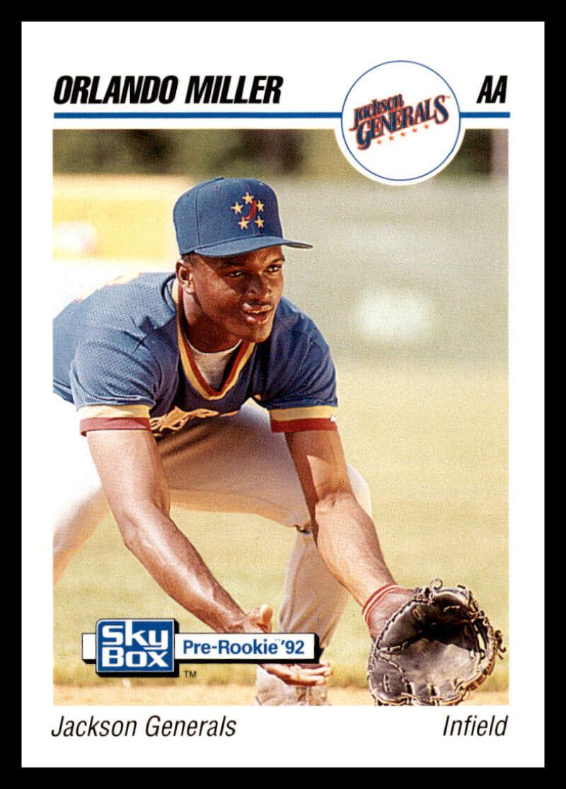 1992 Skybox AA #143 Orlando Miller Jackson Generals NM-MT Baseball Card - TradingCardsMarketplace.com