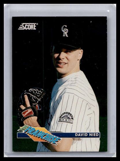 1993 Score #28 David Nied NM-MT Colorado Rockies Baseball Card - TradingCardsMarketplace.com