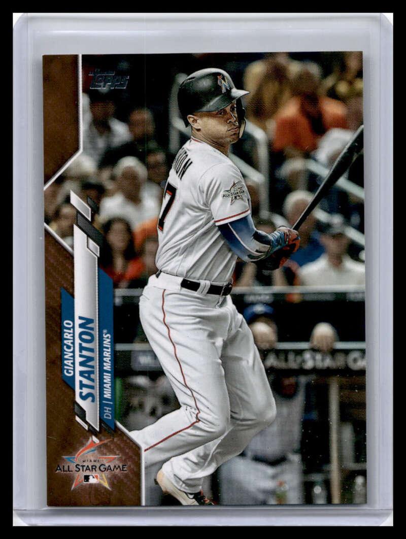 2020 Topps Update #U-229 Giancarlo Stanton NM-MT Miami Marlins Baseball Card - TradingCardsMarketplace.com