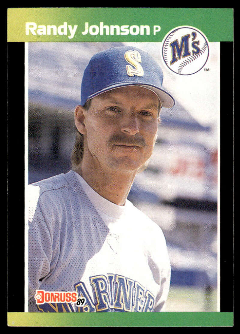 1989 Donruss Baseball's Best #80 Randy Johnson EX/NM Seattle Mariners Baseball Card - TradingCardsMarketplace.com