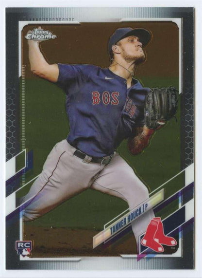 2021 Topps Chrome #59 Tanner Houck NM-MT RC Rookie Boston Red Sox Baseball Card - TradingCardsMarketplace.com