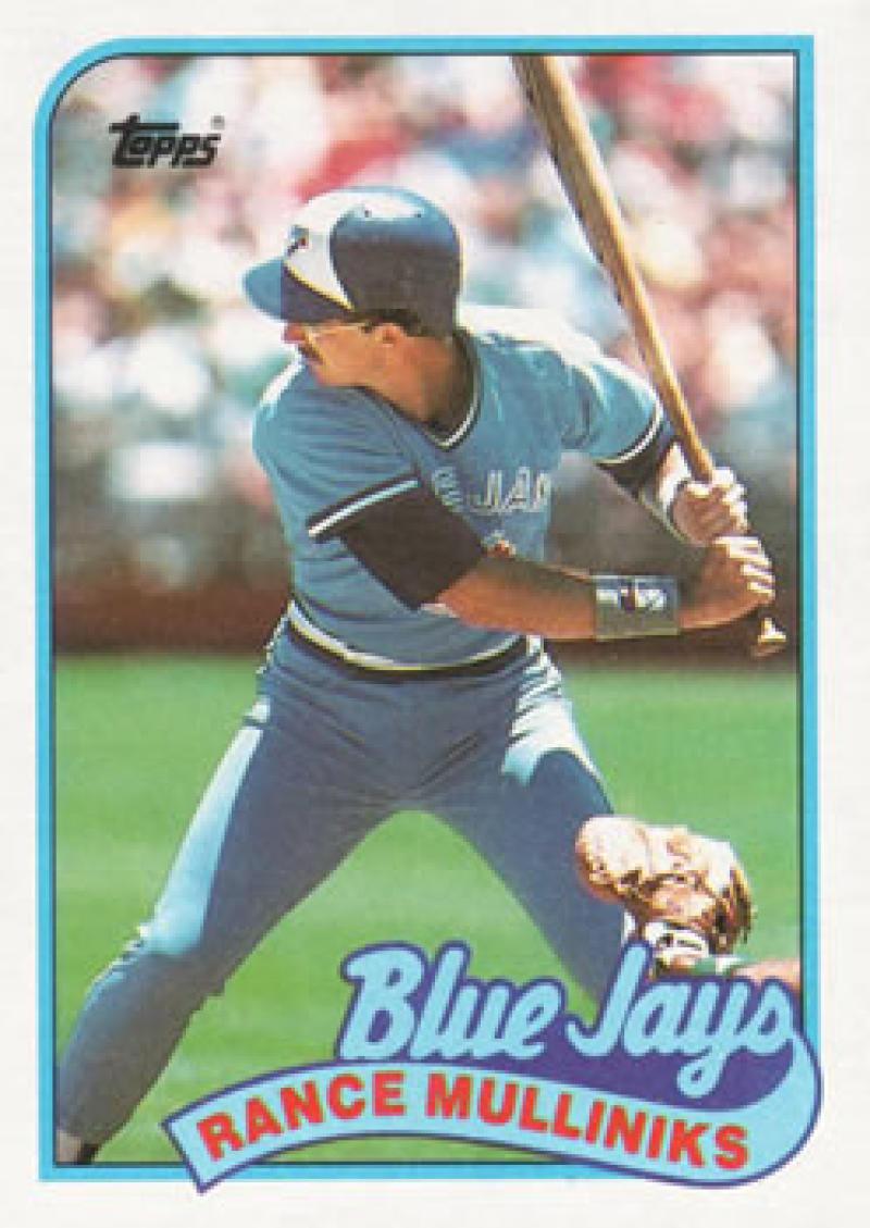 1989 Topps #618 Rance Mulliniks NM-MT Toronto Blue Jays Baseball Card - TradingCardsMarketplace.com