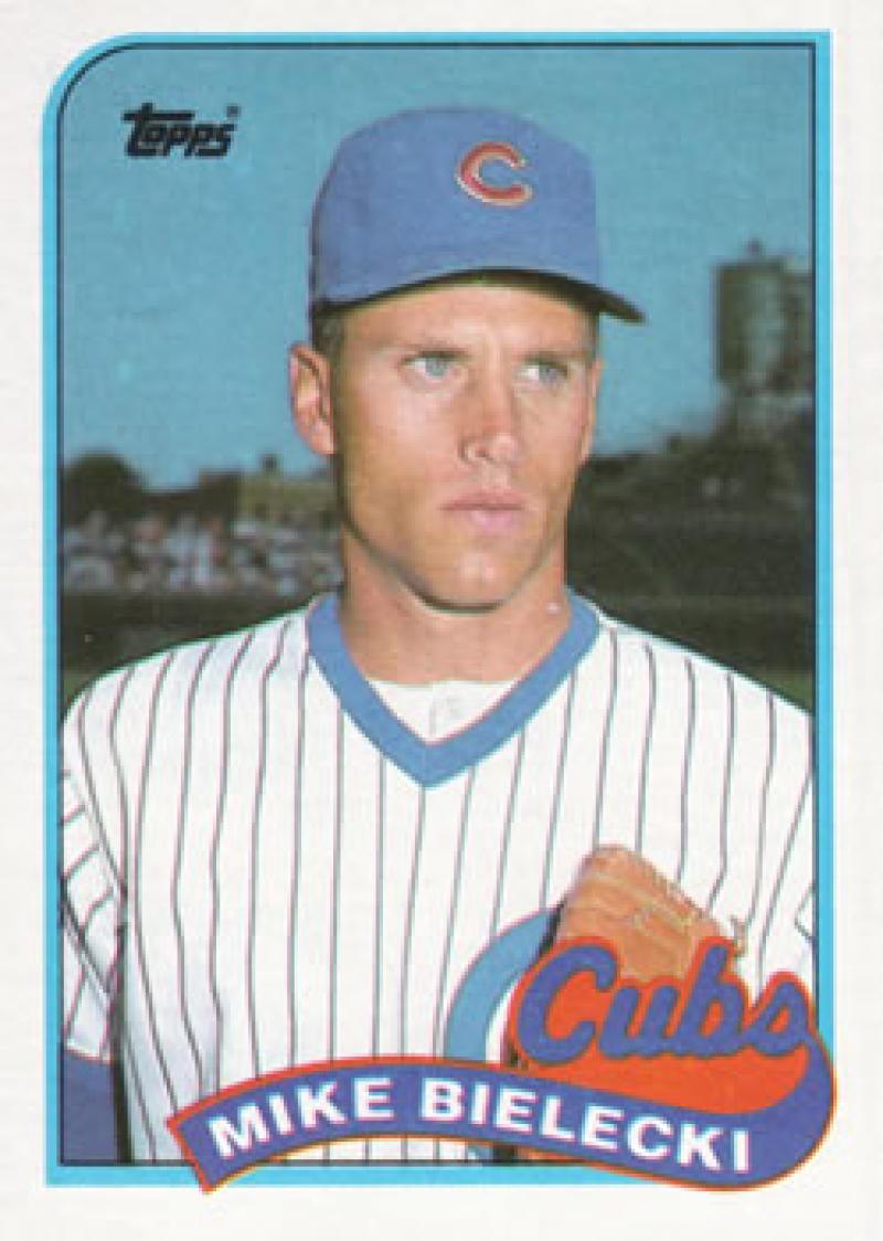 1989 Topps #668 Mike Bielecki NM-MT Chicago Cubs Baseball Card - TradingCardsMarketplace.com