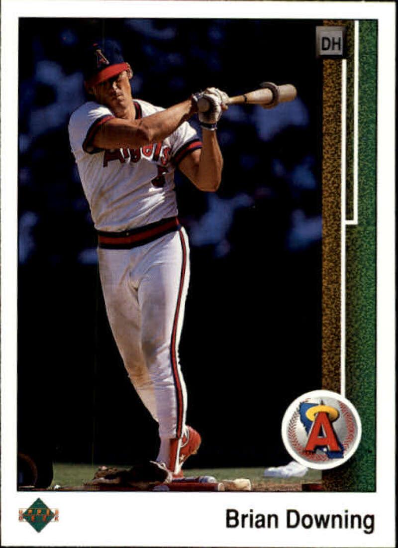 1989 Upper Deck #485 Brian Downing NM-MT California Angels Baseball Card - TradingCardsMarketplace.com