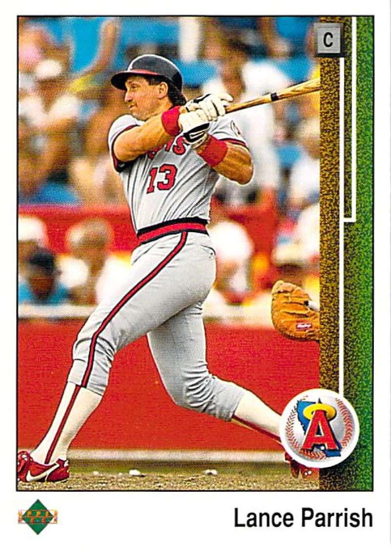 1989 Upper Deck #775 Lance Parrish NM-MT California Angels Baseball Card - TradingCardsMarketplace.com