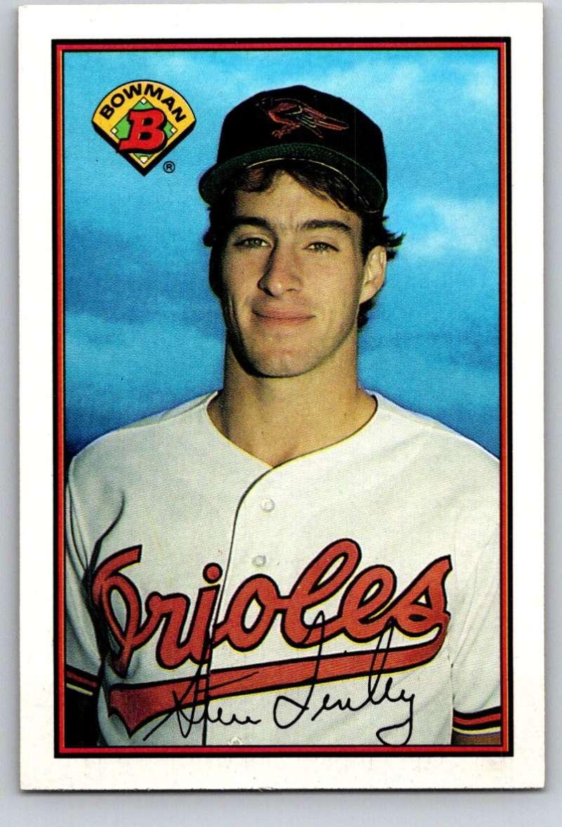 1989 Bowman #15 Steve Finley NM-MT RC Rookie Baltimore Orioles Baseball Card - TradingCardsMarketplace.com