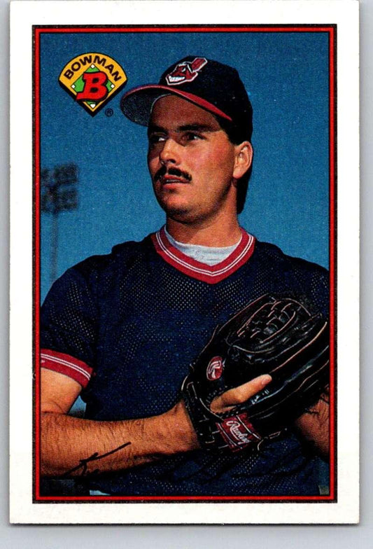 1989 Bowman #75 Kevin Wickander NM-MT Cleveland Indians Baseball Card - TradingCardsMarketplace.com