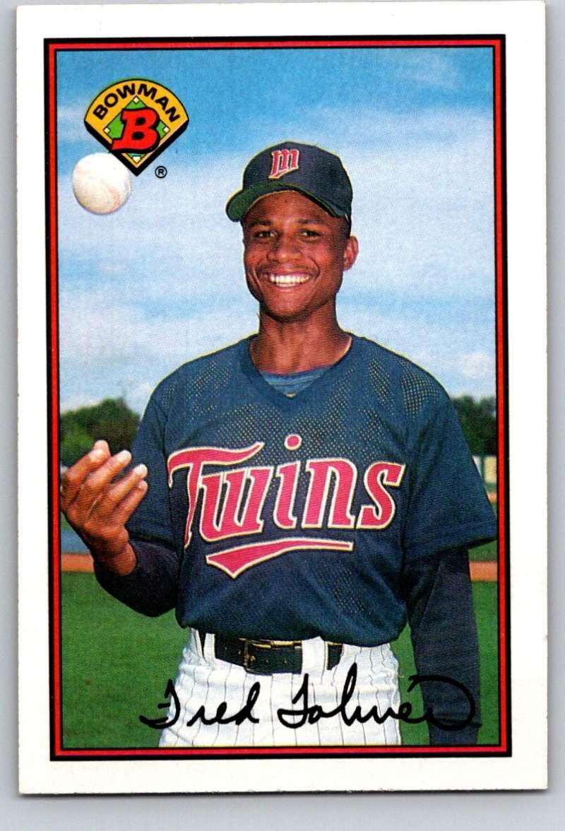 1989 Bowman #147 Fred Toliver NM-MT Minnesota Twins Baseball Card - TradingCardsMarketplace.com