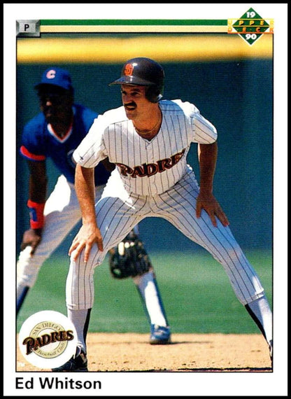 1990 Upper Deck #308 Ed Whitson NM-MT San Diego Padres Baseball Card - TradingCardsMarketplace.com