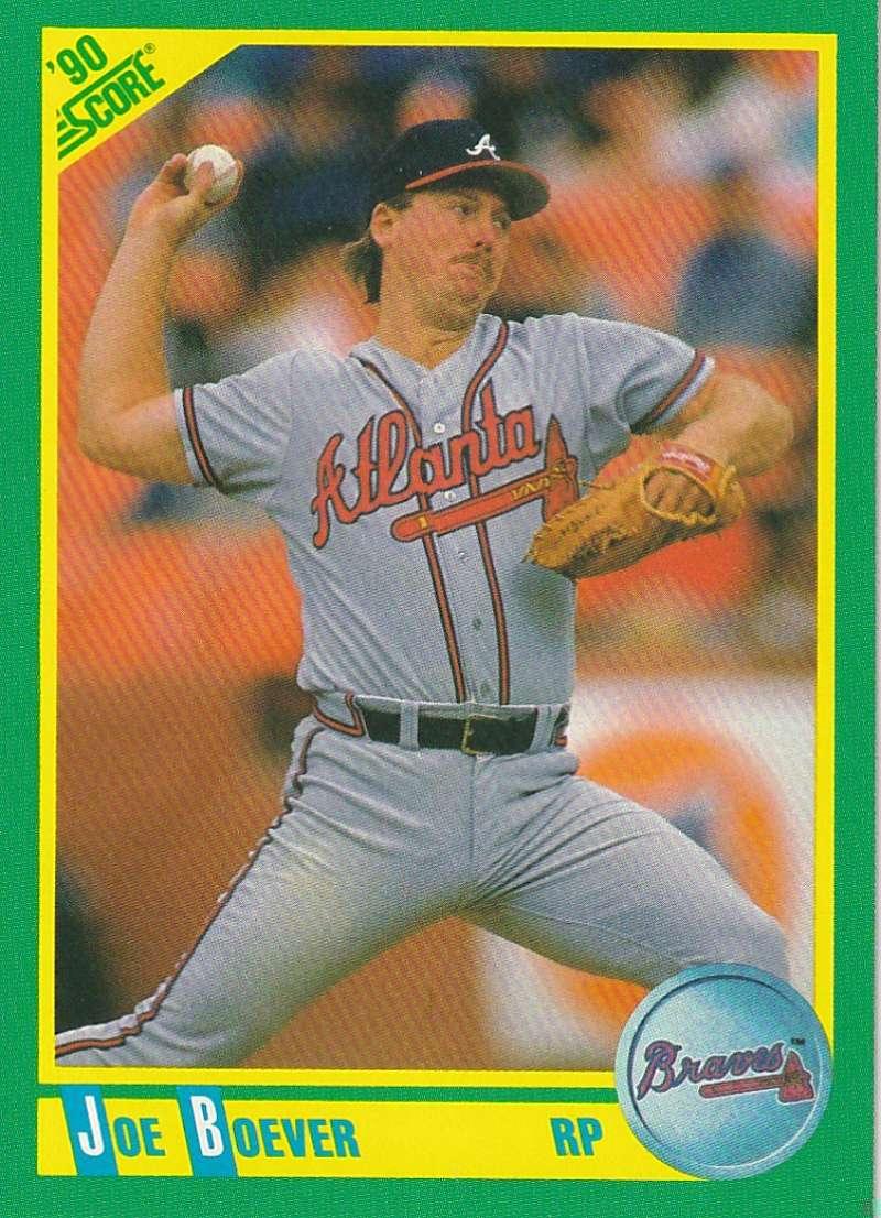 1990 Score #81 Joe Boever NM-MT Atlanta Braves Baseball Card - TradingCardsMarketplace.com