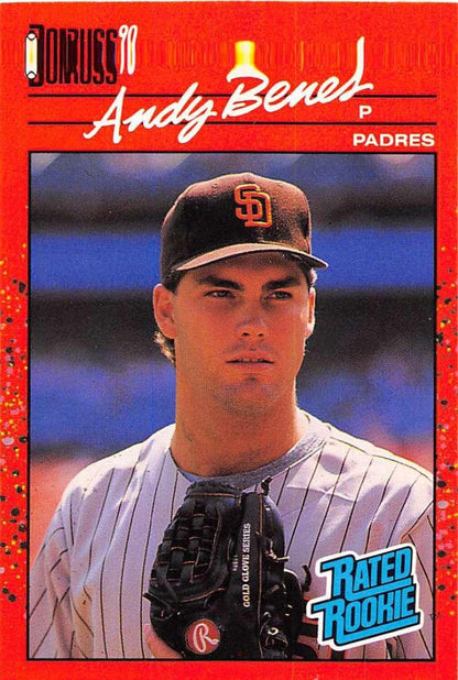 1990 Donruss #41 Andy Benes VG-EX San Diego Padres Baseball Card - TradingCardsMarketplace.com