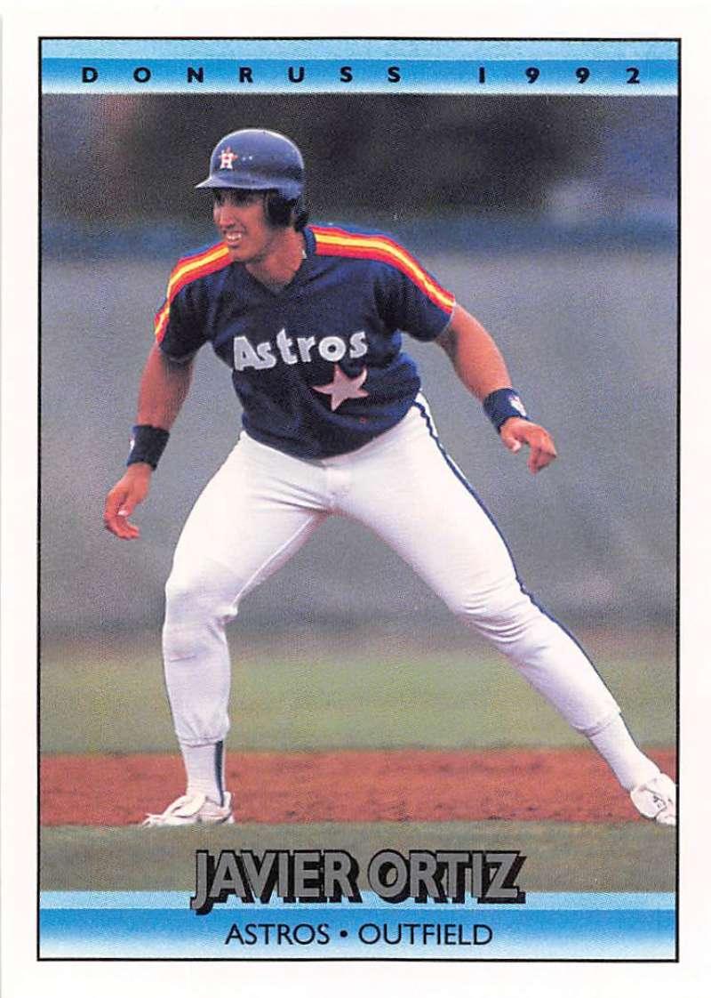 1992 Donruss #551 Javier Ortiz NM-MT Houston Astros Baseball Card - TradingCardsMarketplace.com