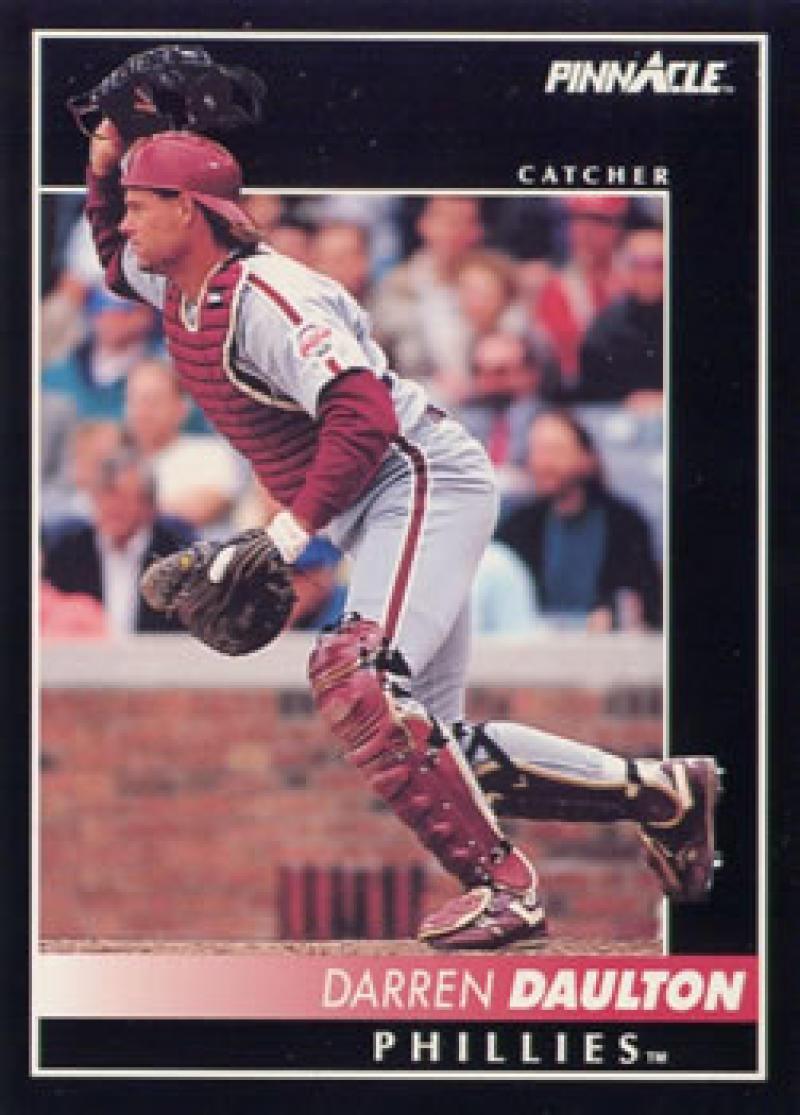 1992 Pinnacle #241 Darren Daulton EX Philadelphia Phillies Baseball Card - TradingCardsMarketplace.com