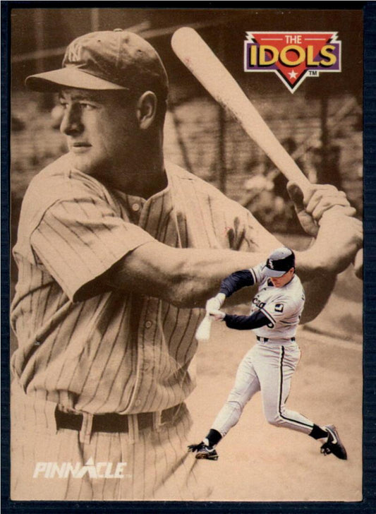 1992 Pinnacle #286 Robin Ventura/Lou Gehrig EX Chicago White Sox/New York Yankees Baseball Card - TradingCardsMarketplace.com