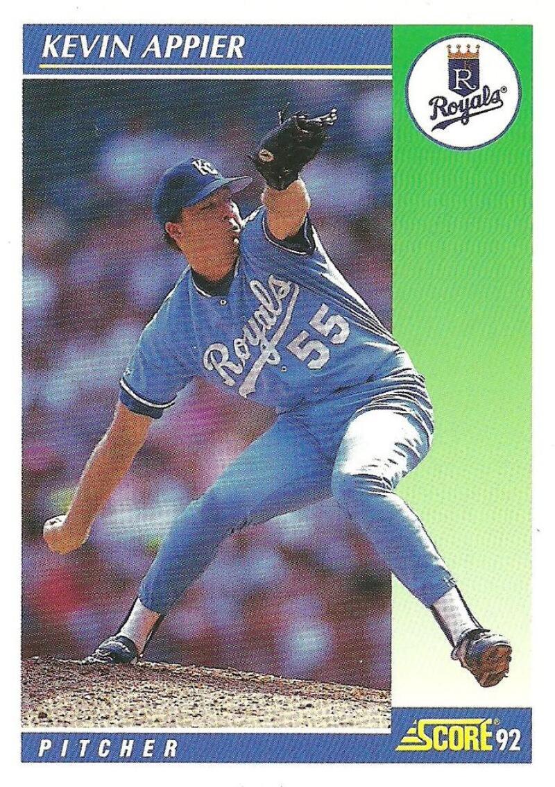 1992 Score #542 Kevin Appier NM-MT Kansas City Royals Baseball Card - TradingCardsMarketplace.com